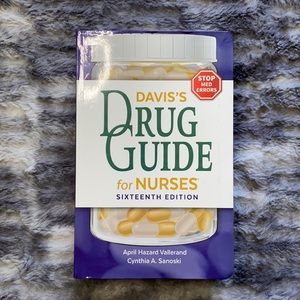 “Davis’s Drug Guide for Nurses 16th Edition” 1298+ Page Book to Stop Med Errors